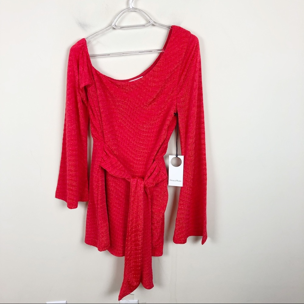 Privacy Please X Revolve Chloe Flared Sleeve Dress - image 2